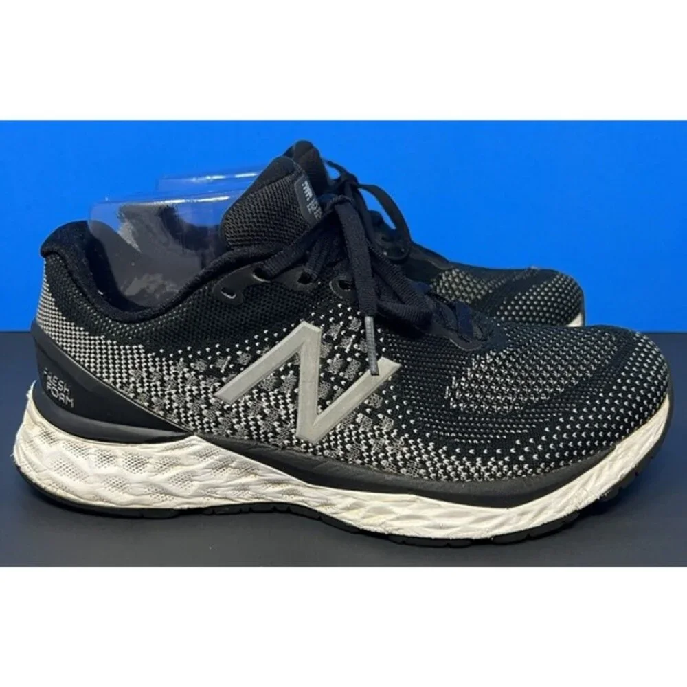 New Balance Fresh Foam 880v10 W880K10 Black Running Shoes Sneakers Women's Sz 7‎